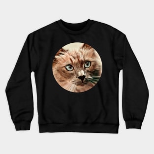 Dominant floppy cat Crewneck Sweatshirt